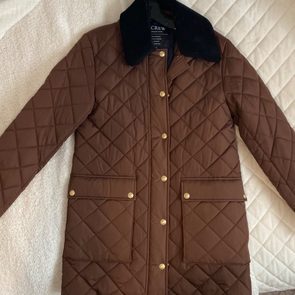 NEW J. CREW Heritage quilted Barn Jacket™ with PrimaLoft® SZ XXS - Picture 2 of 2
